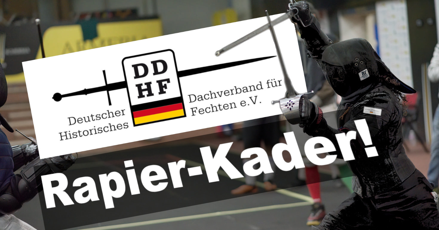 Der Rapierkader ist berufen - Deutscher Dachverband für Historisches ...